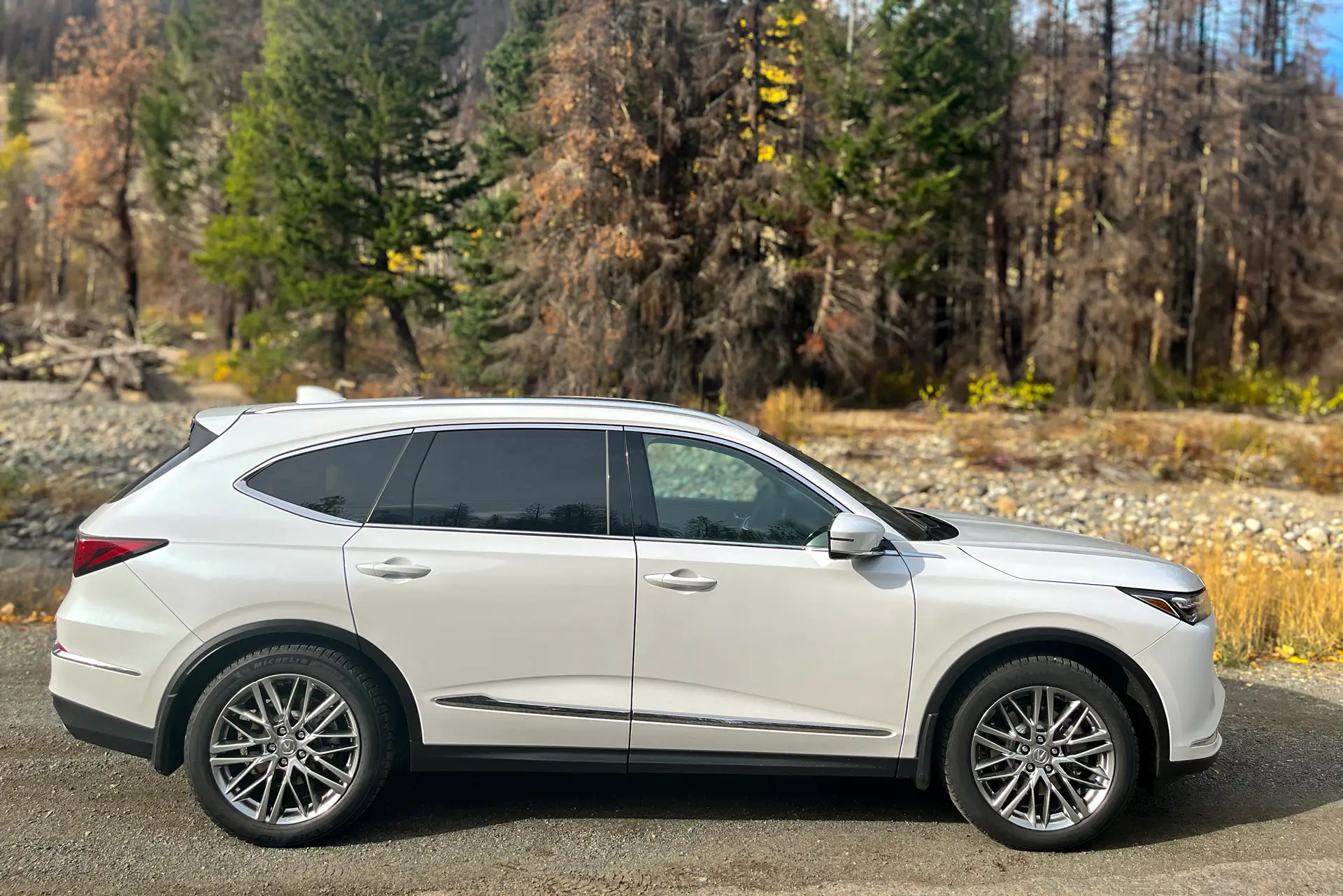 2024 Acura MDX Platinum Elite in white